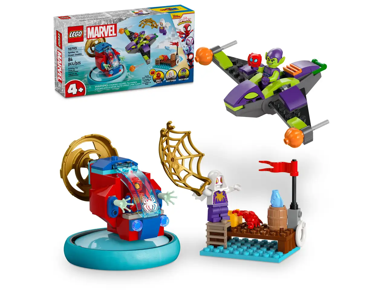 Spidey vs. Green Goblin (10793), Set para Niños 4+ - LEGO Marvel