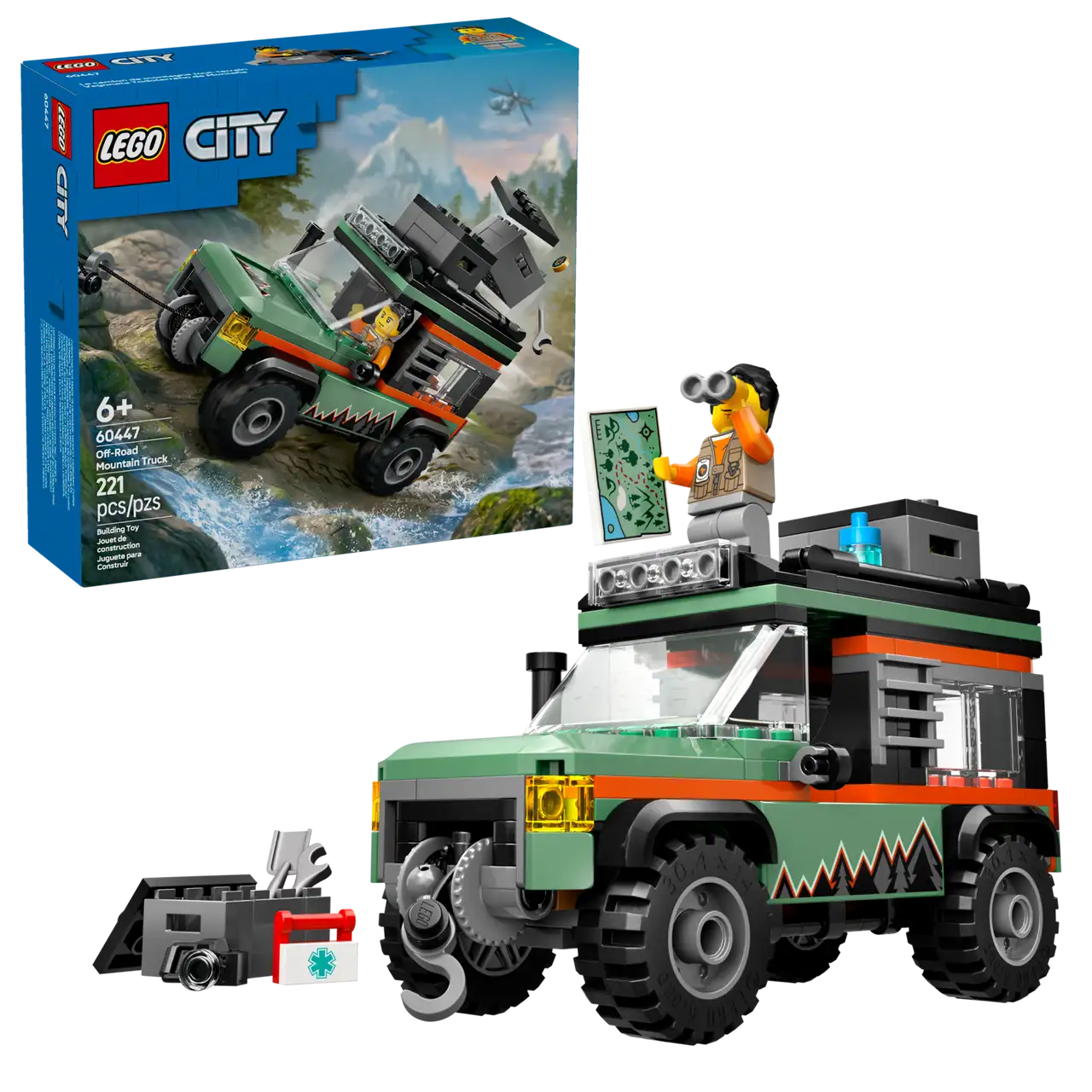 Camión de Montaña 4x4 Todoterreno (60447) - LEGO City