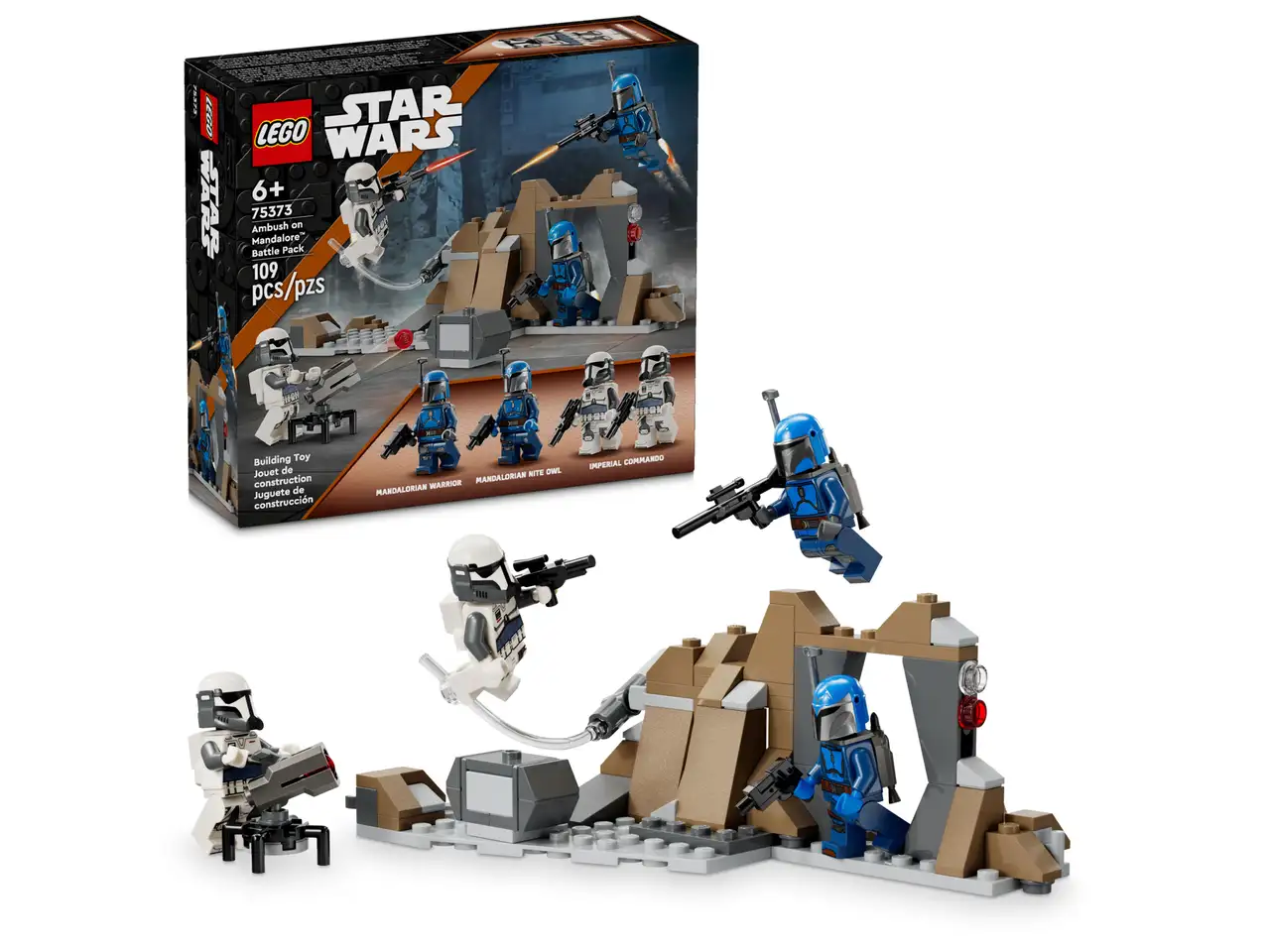 Pack de Batalla: Emboscada en Mandalore (75373) - LEGO Star Wars