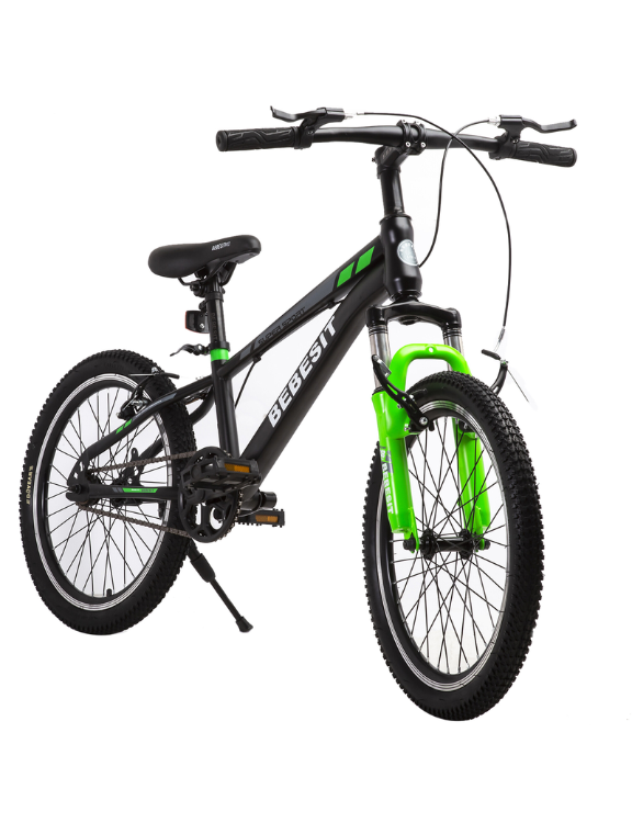 Bicicleta Junior Aro 20 para Niño Verde