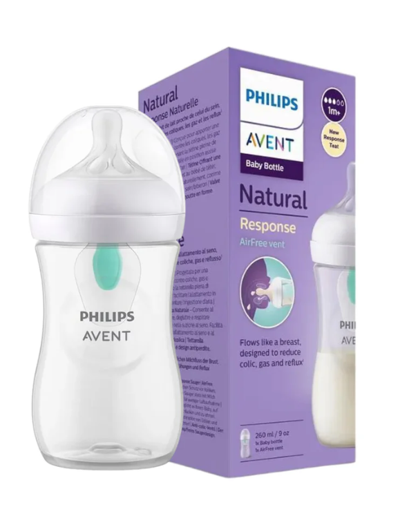PHILIPS AVENT BIBERON NATURAL RESPONSE AIRFREE 260ML MOD: SCY673-01